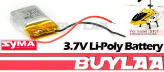 7V Battery New Li Poly for Helicopter Syma S107 Spare  