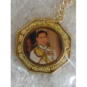   Thailand Gold Key Chain  His Majesty King Bhumibol Adulyadej Photo #11