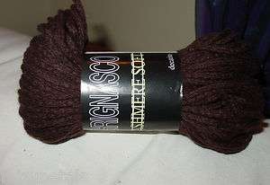 Dark Chocolate Grignasco Cashmere Soft Yarn SINGLES  