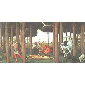  Hand Made Oil Reproduction   Alessandro Botticelli   24 x 