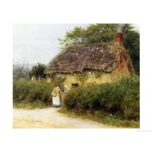   Cottage Giclee Poster Print by Helen Allingham, 18x24