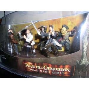  PIRATES OF THE CARIBBEAN DEAD MANS CHEST SET OF SIX 