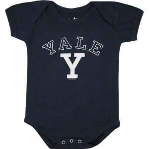 Yale Bulldogs Newborn/Infant Navy Big Fan Creeper Sports 