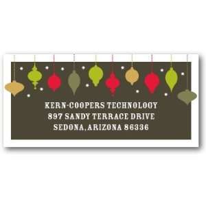  Business Holiday Address Labels   Dazzling Ornaments By 