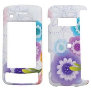  LG ENV Touch VX11000 Four Colorful Flowers on White Hard 