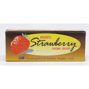  Strawberry   Anand Dhoop Stick Incense   15 20 Logs