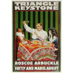  Fatty and Mabel Adrift Movie Poster (11 x 17 Inches   28cm 