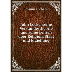   Religion, Staat und Erziehung Emanuel SchÃ¤rer  Books