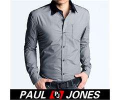   Mens Designer Slim Premium Casual Shirts Tops USXS~L Best Collection