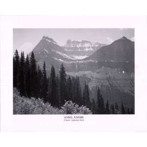  Ansel Adams Glacier National Park   Photography Poster 
