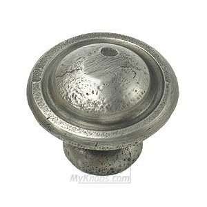  Rustic revival bronze knobs 1 1/2 knob in silver pewter 