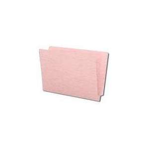  End Tab File Folder, Pink, Legal Size, 11 pt, Reinforced 