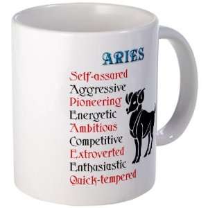  Aries Horoscope Science Mug by 