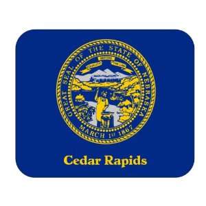  US State Flag   Cedar Rapids, Nebraska (NE) Mouse Pad 