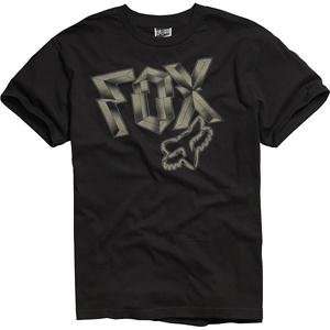  Fox Racing Rusty Diamonds T Shirt   Large/Black 