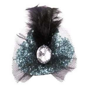  Silver Mini Tinsel Topper