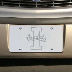  NCAA Idaho Vandals Satin Mirrored Team Logo License Plate 