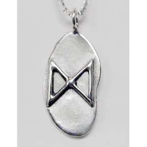  Sterling Silver Runic Symbol for Achievement Made in 