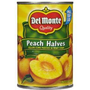 Del Monte Peach Halves in Heavy Syrup Grocery & Gourmet Food