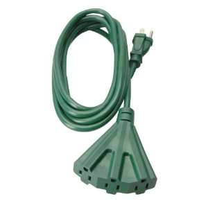  Woods 2466 8 Foot Outdoor Extension Cord with Power Block 