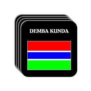  Gambia   DEMBA KUNDA Set of 4 Mini Mousepad Coasters 