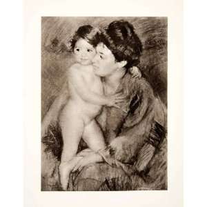 1931 Photogravure Young Woman Child Costume Post Impressionism Marie 
