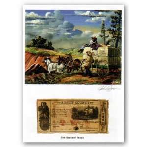  Color of Money   Slaves and Cotton Bales Texas by John 