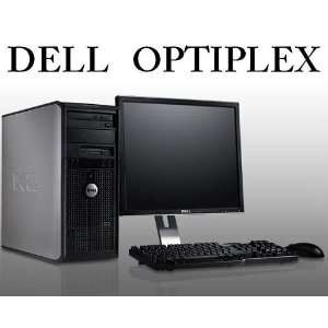  Dell Optiplex 745 Core 2 DUO 1.8GHz 1GB/80GB/DVDRW/Monitor 