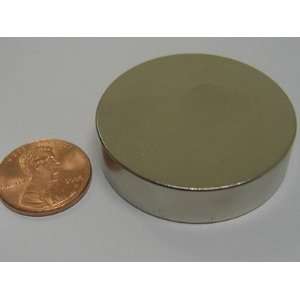 CMS N42 1.5 x 3/8 Disc , Package of 2 Rare Earth Neodymium Magnets
