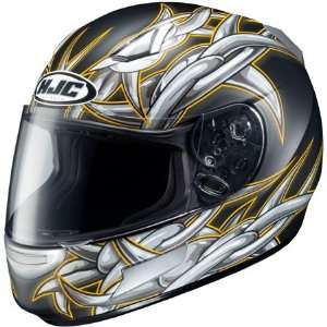  HJC CL SP Barbwire Full Face Helmet X Small  Yellow 