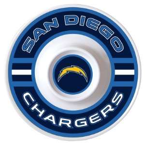  San Diego Chargers   Melamine Serving Dip Tray (12 Inch 
