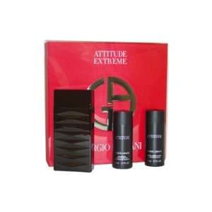  Attitude Extreme by Giorgio Armani for Men   3 Pc Gift Set 