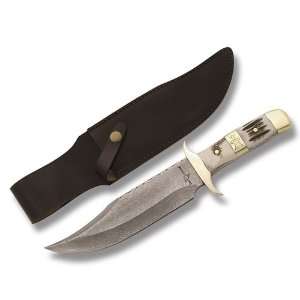 Fox N Hound Knives 600 Bell Bowie Fixed Blade Knife with 