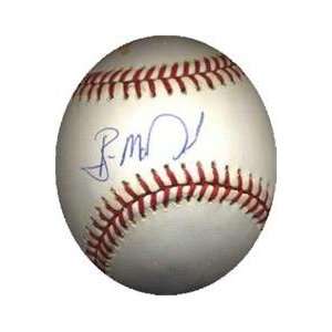 Ben McDonald autographed Baseball 