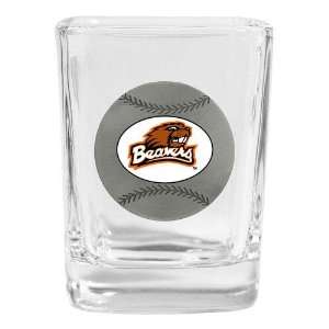  Oregon State Beavers NCAA Baseball Square Shot Glass 