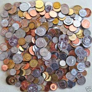 150 Uncirculated World Foreign Coins,  