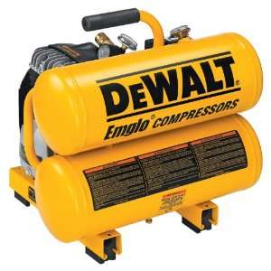  DEWALT D55151 14 Amp 2 1/2 HP 4 Gallon Oiled Twin Hot Dog 