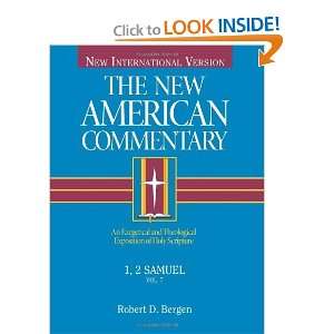   Commentary Volume 7   1, 2 Samuel [Hardcover] Robert D. Bergen Books