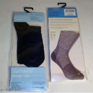  Black Diabetic Socks Medical Support Comfort Size M 