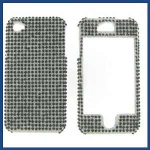   iPhone 4/CDMA/4S Full Diamond Black Protective Case