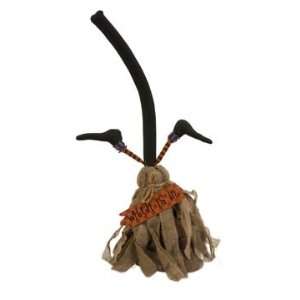 Whimsical Halloween Sing and Dance Witch Broom 24 