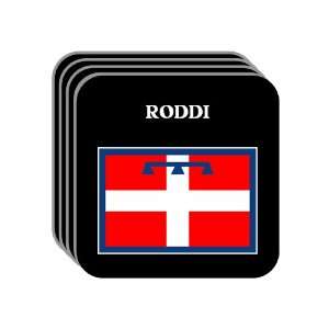   Region, Piedmont (Piemonte)   RODDI Set of 4 Mini Mousepad Coasters