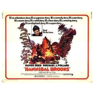  Hannibal Brooks Original Movie Poster, 28 x 22 (1969 