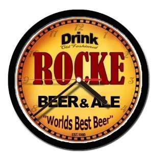  ROCKE beer and ale cerveza wall clock 
