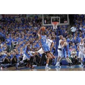   TX   MAY 25 Russell Westbrook and Ty by Glenn James, 48x72 Home