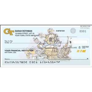  #1 Fan   Georgia Tech Personal Checks