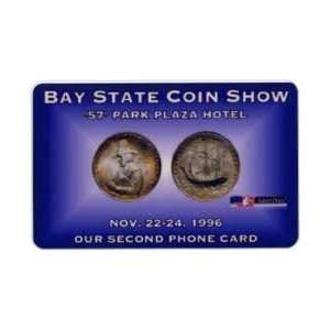  Collectible Phone Card 5m Bay State Coin Show (11/96 