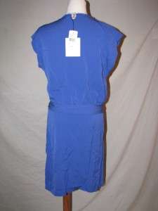 NWT Diane Von Furstenberg Reara Olympic Blue Dress 8  