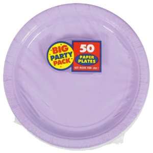   Party By Amscan Lavender Big Party Pack Dinner Plates 
