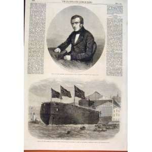  Portrait Brodie Surgeon Caledonia Screw Frigate 1862